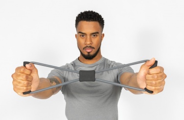 Logo trade promotional items image of: Fitness 8 shape exercise band in pouch