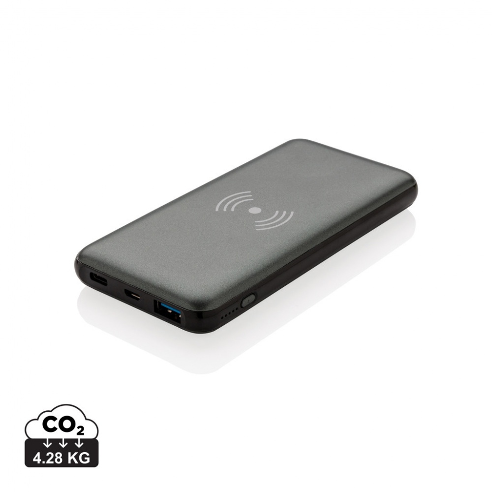 Logotrade promotional items photo of: 10.000 mAh Fast Charging 10W Wireless Powerbank with PD