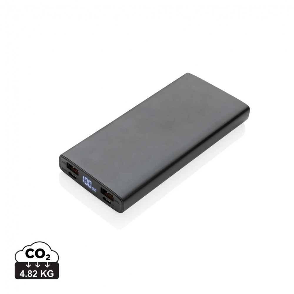 Logotrade promotional gift picture of: Aluminium 18W 10.000 mAh PD Powerbank