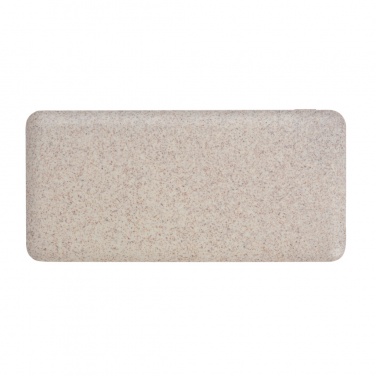 Logo trade advertising products image of: 10.000 mah wheat straw powerbank