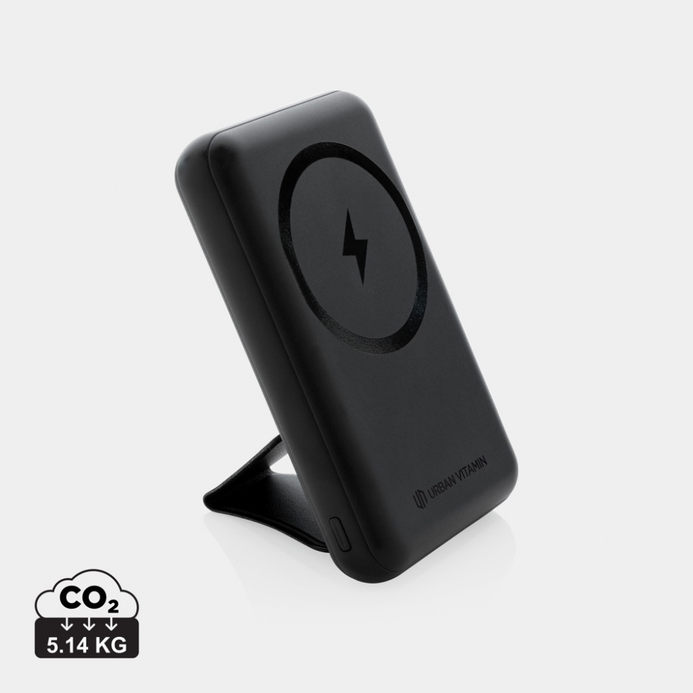 Logo trade promotional gifts image of: Urban Vitamin Sonoma RCS rplastic 10.000mah powerbank
