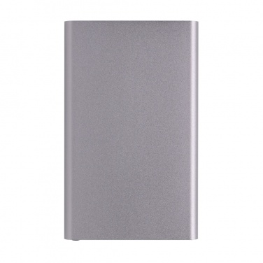 Logotrade promotional item image of: RCS recycled plastic/aluminum 4000 mah powerbank with type C