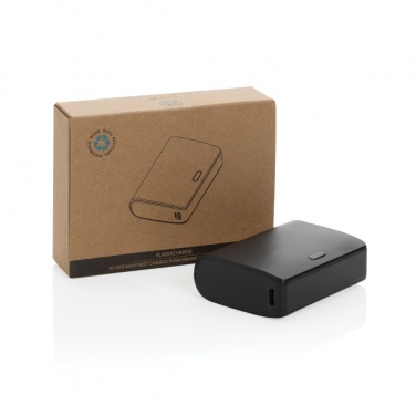 Logo trade promotional gifts picture of: FlashCharge RCS rplastic 10000 mah fast charge powerbank