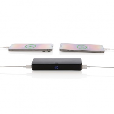 Logo trade promotional items image of: FlashCharge RCS rplastic 20000 mah fast charge powerbank