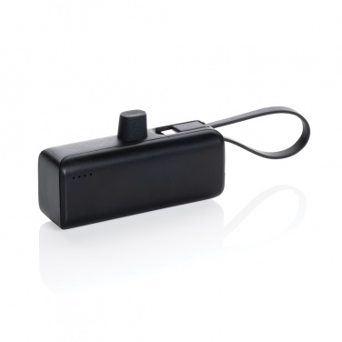Logotrade promotional giveaway image of: Powerlink RCS rplastic 3000 mAh powerbank iOS connector