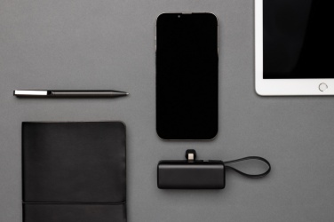 Logo trade promotional items picture of: Powerlink RCS rplastic 3000 mAh powerbank iOS connector