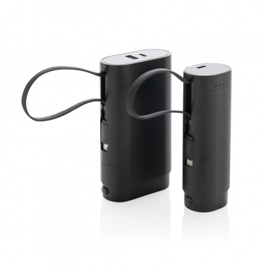 Logotrade promotional product picture of: CycleCell 5000 mah removable battery powerbank