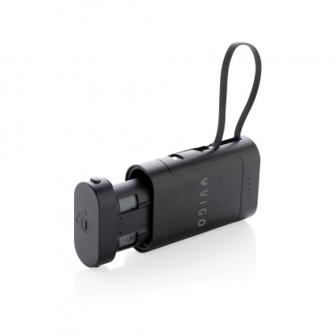 Logo trade corporate gifts picture of: CycleCell 10,000 mah removable battery powerbank