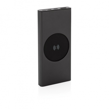 Logo trade advertising products image of: Terra RCS recycled 18W aluminium 10000 powerbank 10W