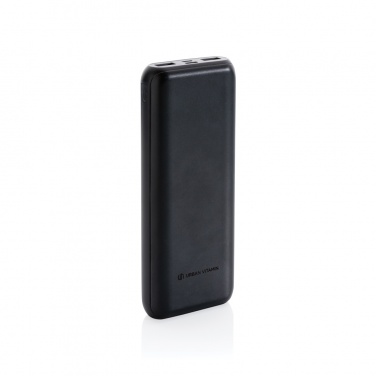 Logo trade corporate gift photo of: Urban Vitamin Pasadena 20.000 mAh 18W PD powerbank