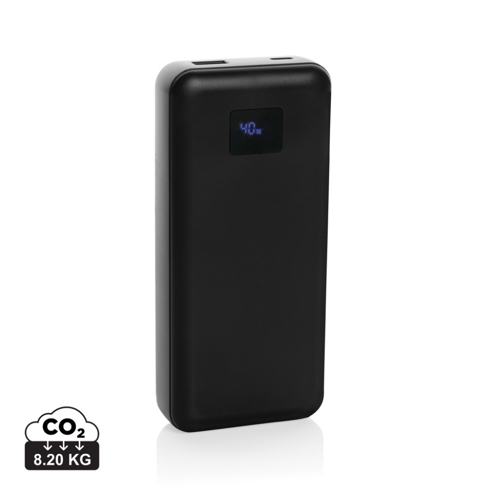 Logotrade promotional giveaways photo of: Gridley RCS rplastic 20000 65W laptop powerbank