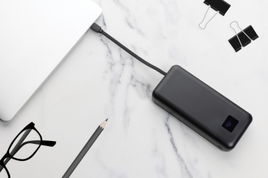 Logo trade promotional giveaway photo of: Gridley RCS rplastic 20000 65W laptop powerbank