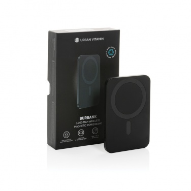 Logotrade promotional product image of: Urban Vitamin Burbank RCS plastic/alu  3000 mah powerbank