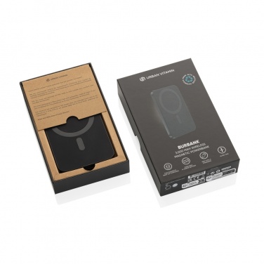 Logo trade promotional products image of: Urban Vitamin Burbank RCS plastic/alu  3000 mah powerbank