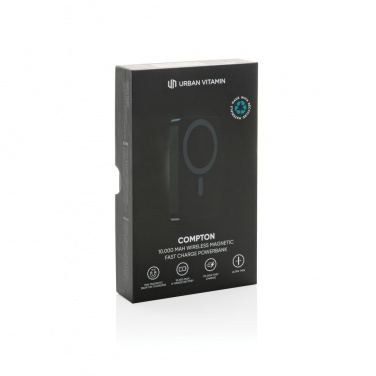 Logotrade promotional product picture of: Urban Vitamin Compton  RCS plastic/alu 10.000 mah powerbank