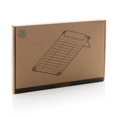 Logo trade advertising products picture of: Solarpulse rplastic portable solar panel 5W