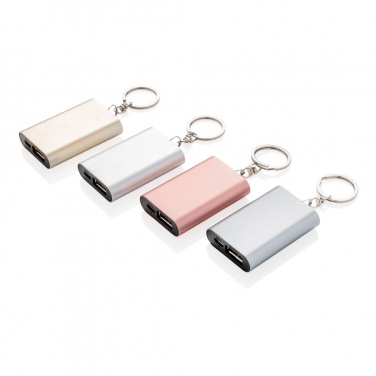 Logo trade promotional product photo of: 1.000 mAh keychain powerbank
