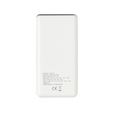 Logotrade corporate gift image of: Ultra fast 10.000 mAh powerbank with PD