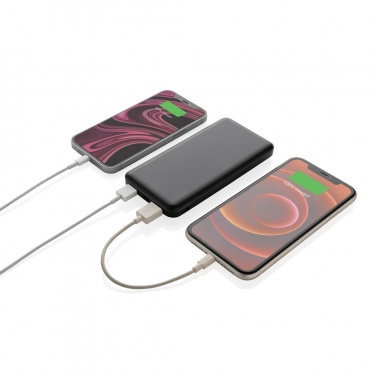 Logo trade corporate gifts picture of: High Density 10.000 mAh Pocket Powerbank