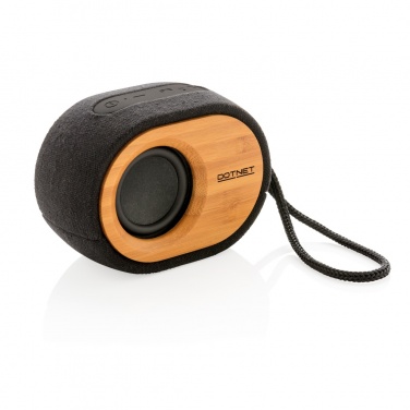 Logo trade business gifts image of: Bamboo X  speaker