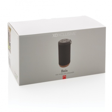 Logotrade promotional item image of: Baia 10W wireless speaker, cork