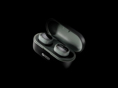 Logo trade promotional gifts image of: Swiss peak TWS earbuds