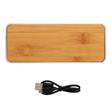 Logo trade advertising product photo of: Nevada Bamboo 3W wireless speaker