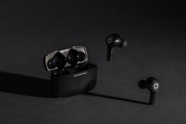 Logo trade promotional gifts picture of: Swiss Peak ANC TWS earbuds