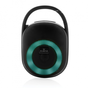 Logo trade promotional gift photo of: RCS recycled plastic Lightboom 5W Clip speaker