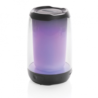 Logotrade advertising product image of: RCS recycled plastic Lightboom 5W speaker