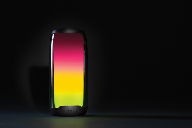 Logotrade promotional giveaway image of: RCS recycled plastic Lightboom 10W speaker