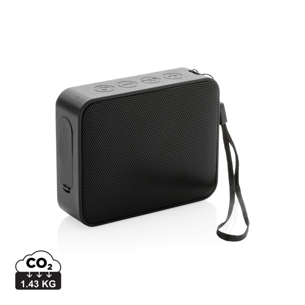 Logo trade promotional product photo of: Urban Vitamin Vallejo RCS rplastic 3W speaker IPX 7
