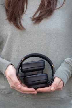 Logotrade promotional giveaway image of: Urban Vitamin Palo Alto RCS rplastic headphone