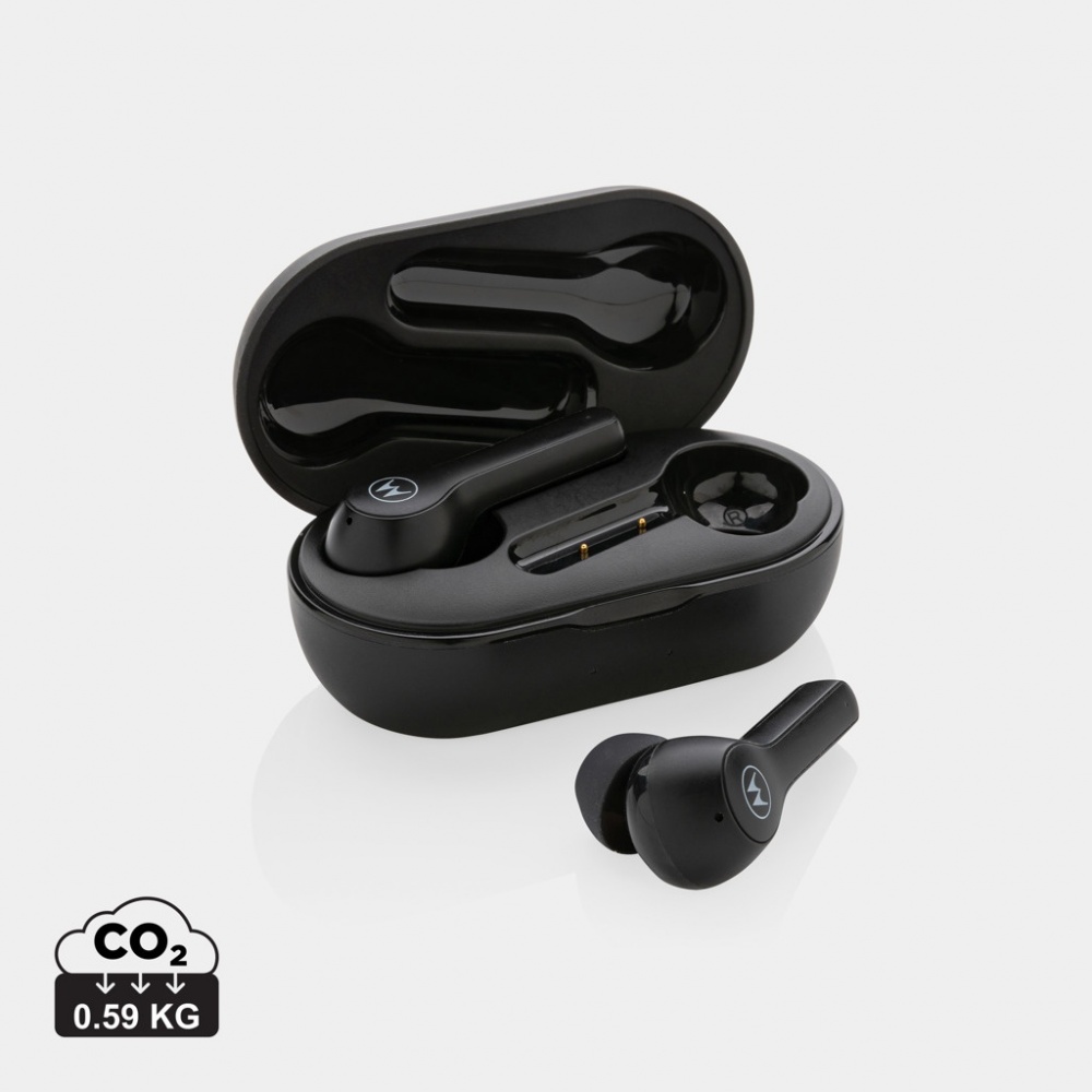 Logo trade promotional product photo of: Motorola IPX5 TWS MOTO buds 85