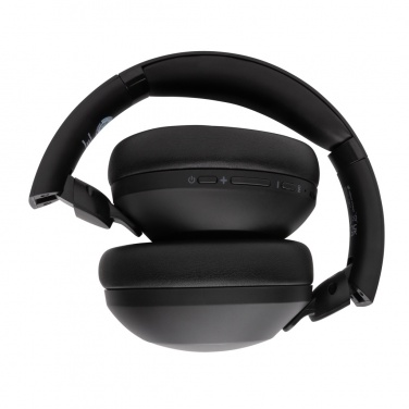 Logotrade business gift image of: Urban Vitamin Cupertino RCS rplastic ANC headphone