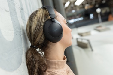 Logo trade advertising products image of: Urban Vitamin Cupertino RCS rplastic ANC headphone