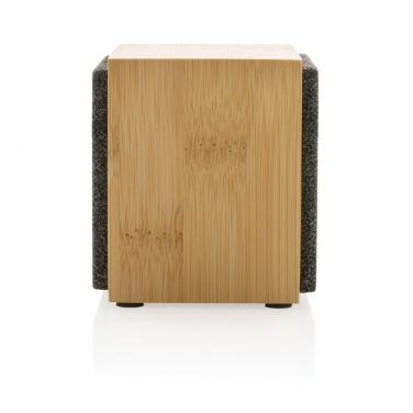 Logotrade promotional giveaways photo of: Wynn 5W bamboo wireless speaker