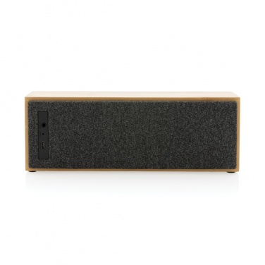 Logotrade corporate gift picture of: Wynn 10W bamboo wireless speaker