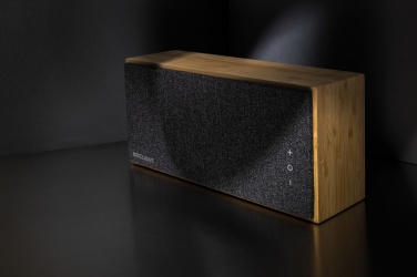 Logotrade promotional gift image of: Wynn 20W bamboo wireless speaker