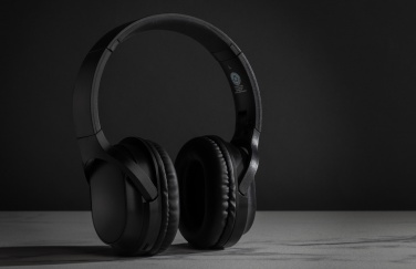 Logotrade promotional product image of: RCS recycled plastic Elite Foldable wireless headphone