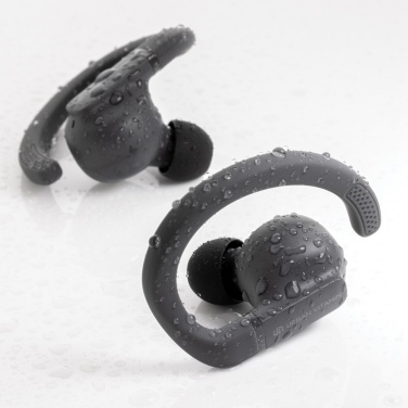 Logotrade promotional gift image of: Urban Vitamin Pacifica RCS rplastic earbuds