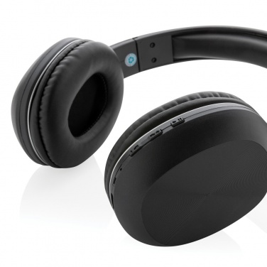 Logo trade promotional items picture of: RCS recycled plastic JAM wireless headphone