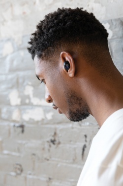 Logo trade advertising products picture of: Urban Vitamin Palm Springs RCS rplastic ENC earbuds