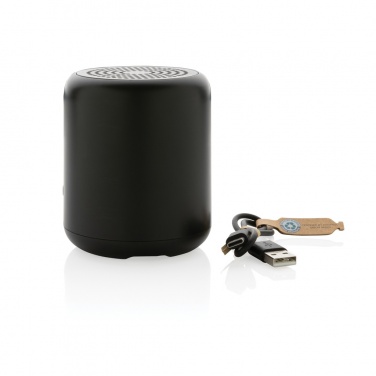 Logotrade promotional merchandise image of: RCS certified recycled plastic 5W Wireless speaker