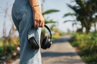 Logotrade advertising products photo of: Terra RCS recycled aluminium wireless headphone