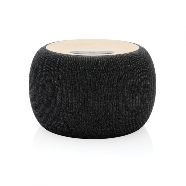 Logotrade promotional items photo of: RCS Rplastic/PET and bamboo 5W speaker