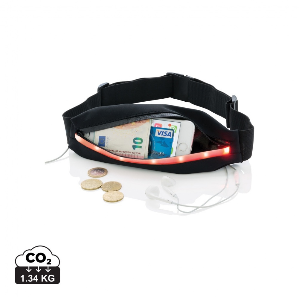 Logotrade promotional merchandise image of: Running belt with LED