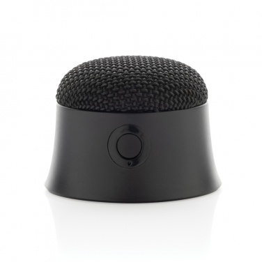Logo trade business gifts image of: Magtune RCS recycled plastic magnetic 5W speaker