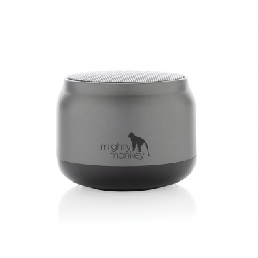 Logo trade promotional giveaway photo of: BeatBuddy recycled plastic 3W speaker