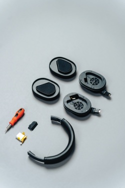 Logotrade promotional items photo of: Irvine RCS recycled and repairable ANC wireless headphone